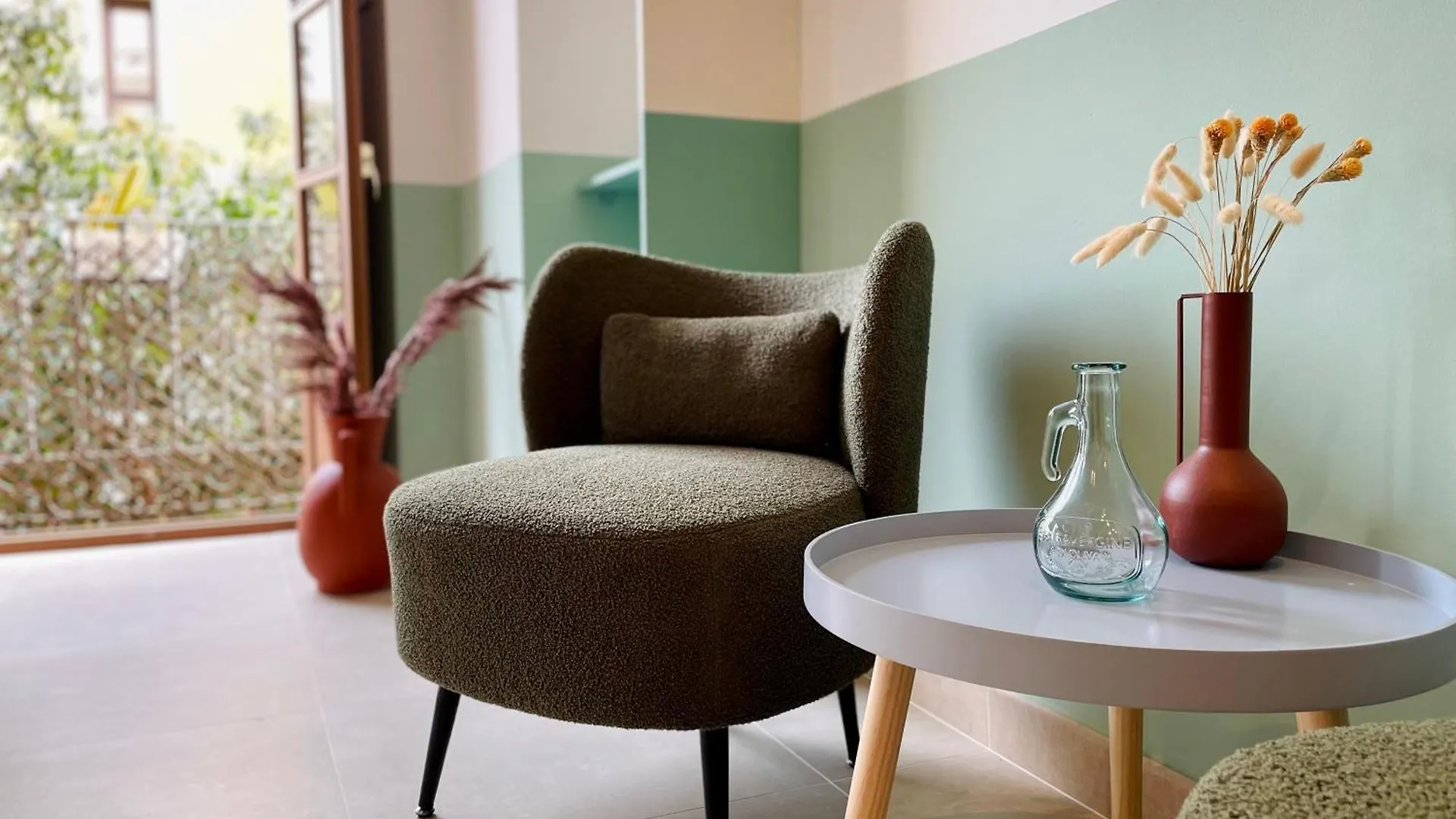 Apartment Nieuw - Kleurrijke Studio Met Frans Balkon Málaga